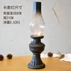 Candle Holders Vintage Glass Candlestick European Creative Kerosene Lamp Kerzenhalter Decor Table Basse