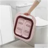 Bathroom Sinks Foldable Foot Tub Portable Spa Pedicure Buckets Water Mas Bath Soak Feet Container Thick Sturdy Plastic Basin Drop De Dhzpn