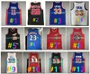 Michael Jor Dan Scottie Pippen Retro Basketball Jersey Mike Bibby Tracy McGrady Penny Hardaway Grant Hill Timberwolve Kevin Garnett Allen Iverson Vince Carter