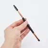 Makeup Brushes 50 pcs Brosse à oeil simple échantillon gratuit Crayon à sourcils mince outils pour débutants portables à double tête