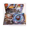 4d Beyblades Takara Tomy Beyblade Metal Battle Fusion Top BB124 KEEIS CYCNOS 145WD 4D Işık Başlatıcı