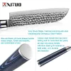 Damascus Santoku -mes 7 inch keukenmes ultra scherpe Japanse VG10 67 lagen stalen kok mes hoog koolstof vlees fruitmes