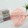 Towel Super Absorbent Hair Cute Cap Quick Dry Solid Color Bathroom Shower Women Wipe Head Towels Microfiber Household