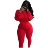 Suits-survêtement pour femmes 5xl Plus Femmes Pantalons 2 pièces Pantalons plissés Swegshirt Legging Jogging Cost Drop Livilor Vêtements Dhlez Dhlez