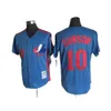 Jersey Embroidered Expos Raines Carter