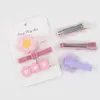 Haaraccessoires 3 stks/Zet drievoudige bloemblaadjesbloemhaar clips voor babymeisjes doek bedekte fluwelen haarbogen Koreaanse prinses Hairgrips Haarspelins