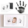 Environmental-friendly Baby Care Non-Toxic Baby Handprint Footprint Imprint Kit Baby Souvenirs Casting born Footprint inkpad 240514
