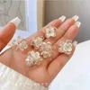 Other Fashion Small Fresh Simple Transparent Flower Cl Clip Female Girl Crab Hair Mini Cute Accessories Beads For Braids Drop Delivery Otqfb