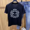 Designer Fens Luxury Classic New Fashion Brand Maglie a maniche corte maschile da uomo e da donna T-shirt puro in cotone rotondo a collo rotondo Stampa per mezza manica