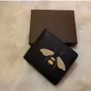 Designer Men Wallet Card Holders Luxury Good Quality Leather Fold Purses Sir Bag Separate Wallets 254v