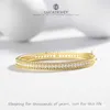 Bracelet Vanded Charm unique conçu pour les amoureux du ciel de trèfle Bracelet étoile Femmes Lumière Luxe Style 18k Bijoux en or avec Vanley Common