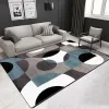 Nouveau tapis géométrique nordique pour salon