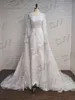 Vestido de noiva romântico no chão Classic O-Gobes Bridal Vesti