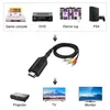 AV do HDMI konwerter HDMI 1080p 720p dla zestawu komputera z kablem telewizyjnym Trzykolorowe Długość kabla RCA 1m/3,2 stóp adapterów