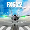 2,4g Radio Controlled Glider RC Foam Aircraft FX622 Aircraft Remote Control Fighter Glider Aircraft Childrens Toys 240513