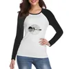 Women's Polos Moonlight Nature Guitar Long Sleeve T-Shirt Plain Sweat Shirt Woman Clothes