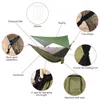 Hangage de camping portable portable simple en nylon en nylon avec un chiffon d'huile imperméable de l'Infcoat et un moustique Tente Net Tente Strap240513