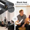 Vensterstickers thermische isolatie privacy film transparante uv infrarood gesneden huidbescherming voorkomt meubelswanden vervagen