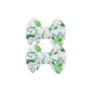 Saç Aksesuarları 2 PCS/LOT Yeşil Saç Yayları St Patricks için Klipler Gün 10.5cm Clover Bebek Biber Bullet Saç Türleri Saç Termreleri Çocuk Saç Aksesuarları