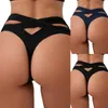 Women's Swimwear Women Sexy Low Waist Brazilian Bikini Bottom Briefs Beachwear Side Tie Thong Bathing Swimbottom