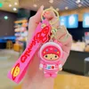 Fashion Cartoon Movie Character Keychain Rubber And Key Ring For Backpack Jewelry Keychain 53056