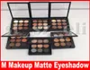 M Eye Makeup Eyeshadow x 9 colori Natural Matte Satin Eyes Pro Color 9 Compact Makeup Eye Hide Palette8930614