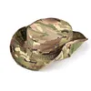 Bérets Camouflage extérieur Sunshade Benny Hat CP Fisherman Men's Breathable American Wear résistant toile ronde à bord