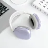 AirPods Max Bluetooth hörlurar Brusreducering Bälte Transparent TPU Solid Silicone Waterproof Protective Shell Sponge Cushion AirPods Maxs hörlurarskal