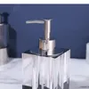 Dispensateur de savon liquide Simple Crystal Body Wash Lotion Portable Portable Creative Home Affairs de salle de bain