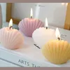 5pcs bougies kawaii mini seashell bougies sans fumée parfumées mignonnes mignons de bougies de mariage romantique aromathérapie