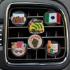 Säkerhetsbälten Tillbehör Fluorescerande Mexico Cartoon Car Air Vent Clip Outlet per klipp Dekorativ balsam BK Drop Delivery OT3W6 OTG3U