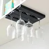 Kök förvaring vinglas rack under skåp bägge stativ cup borttagbar hållare
