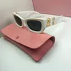Óculos de sol de designer para mulheres de luxo de luxo de luxo masculino designers Lunette de Soleil Sun Glasses com largura de oleosos presentes com caixa