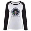 Women's Polos Josiah Bartlet Presidential Library Logo Long Sleeve T-Shirt Quick-drying Edition T Shirt Tees Tops For Women