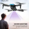 Drones New Mini Drone E99 4K WIFI HD Camera FPV Foldable RC Aviation Photography Four Helicopter Toy Helicopter Childrens Holiday Gift S24513