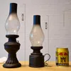 Ljushållare vintage glas ljusstake europeisk kreativ kerogen lampa kerzenhalter dekor bordsbask