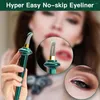 Makeup Brushes 1Pc Reusable Silicone Eyeliner Brush Hyper Easy No-Skip Waterproof Tools