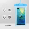 Floating Airbag Waterproof Swim Bag Phone Case för iPhone 11 12 13 14 Pro Max Samsung S23 S22 Xiaomi 13 Huawei P30 20 Lite Cover