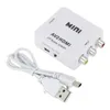 HDMI-compatibel met AV RCA-adapter AV naar HDMI-compatibele converter RCA AV/CVSB Video Composite Scaler Converter voor PC-projector