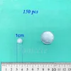 Heminredning 1CM-10CM Vit modellering av polystyren Styrofoam Foam Ball Decoration Supplies Decorative Balls Filler Mini Pärlor LT976