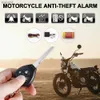Systèmes d'alarme Motorcycle Bogar Alarme avec télécommande et activation à distance de la télécommande des boutones de l'alarme de la moto WX