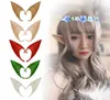 Party -Dekoration Latex zeigt falsche Ohrfaire Cosplay Masquerade Kostümzubehör Angel Elf Ears Po Requisiten Erwachsene Kinder 8328161