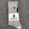 Wholesale Socks Men's Women Stockings Pure cotton 24 colors Sport Sockings Letter Color tie-dye printing
