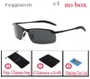 Reggaeon Classics Brand Designer polarisierte Männer Mode Sonnenbrille Männliche Fahren ohne randlose Sonnenauflasen für Frauen UV400 Eyewear4121294