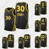 30 Curry Stephen 3 Chris Paul 2 Brandin Podziemski 11 Thompson 22 Wiggins Klay Draymond 23 Green Andrew Basketball Jerseys Men Womens Youth XS-4XL