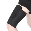 Pousque-genou Sleeve de compression réglable pour le support de la cuisse utilisés Réduisez le poids et récupérez de Sports Huidu