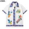 Designer Mens Casual Shirt Sets Shirts Ments Casablanca Streetwear Casual Breathable Summer Cost Casa Blanca Shirt Us Size M-3XL