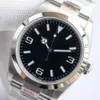 Gray Men Mechanical 214270 Wristwatches II C Designer Dial 3132 Factory Watch Explorer 39Mm Luminous 904L SUPERCLONE Clean 2024 Lean 761