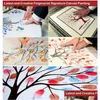 Other Event Party Supplies Wedding Fingerprint Tree Painting Loved Birds Guest Book Gift Souvenir Canvas Drop Delivery Home Garden Dhymb