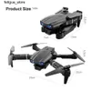 Drones Paible E99 K3 Dual Camera 480P Mini RC Drone Cheap Drone 2.4G Remote Control Four Helicopter Toy Childrens Boys and Girls Gift S24513